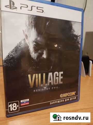 Игры ps4 Resident evil village на PS5 Красноярск - изображение 1