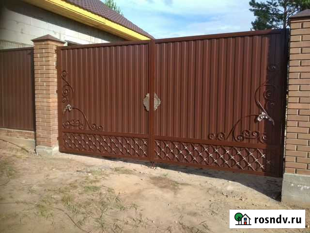 Изготовление металлических ворот Улан-Удэ - изображение 1