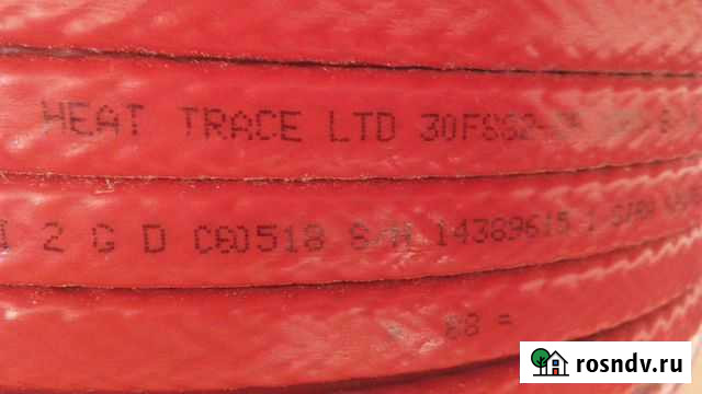 Heat trace саморегулирующийся кабель 30FSS2 Новый Пермь - изображение 1