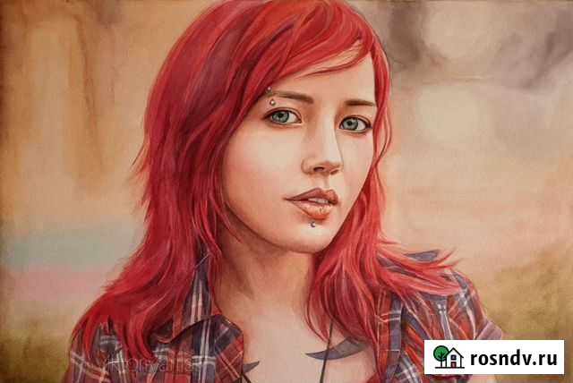 Портрет по фото (ручная работа) Томск - изображение 1