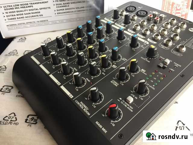 Микшерный пульт RCF L-PAD 6X Новый в упаковке Екатеринбург - изображение 1