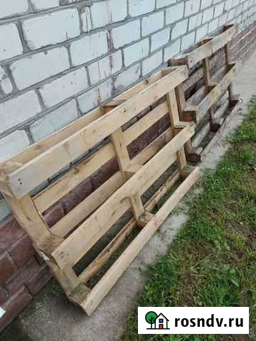 Поддоны деревянные бу продать Людиново - изображение 1