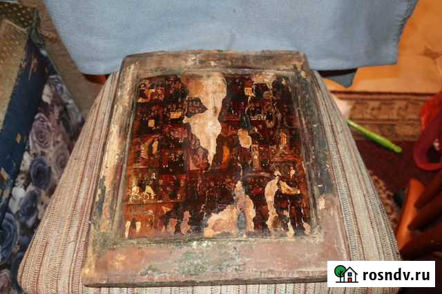 Старинная икона Праздники в реставрацию Нижний Новгород - изображение 1