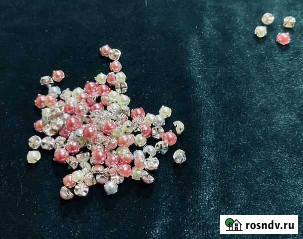 Декор жемчужины пришивные (комплект 15 г) Кострома - изображение 1