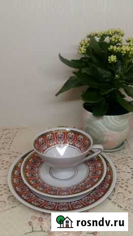 Чайная тройка Porzellanmanufaktur Plaue Тула - изображение 1