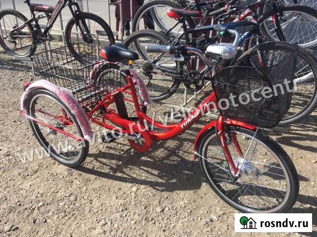 Электрический Трёхколёсный Велосипед Рикша Краснодар - изображение 1