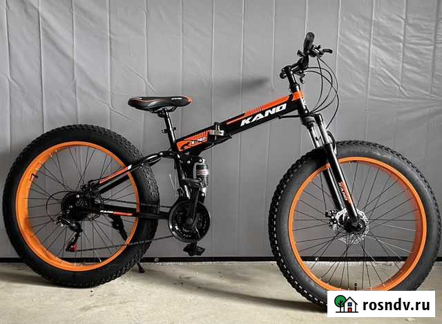 Фэтбайк Kano K-260 Двухподвес Складной Велосипед Москва - изображение 1