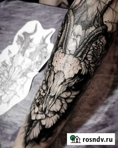 Художественная татуировка Тюмень - изображение 1