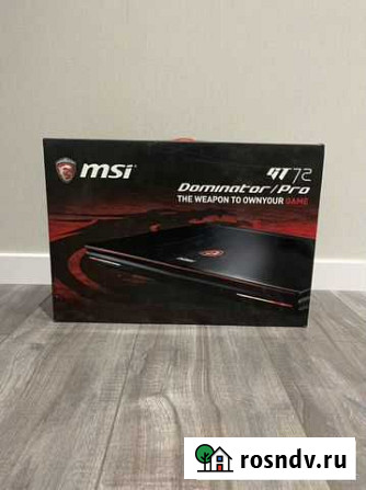 Ноутбук msi GT72 dominator pro Санкт-Петербург - изображение 1