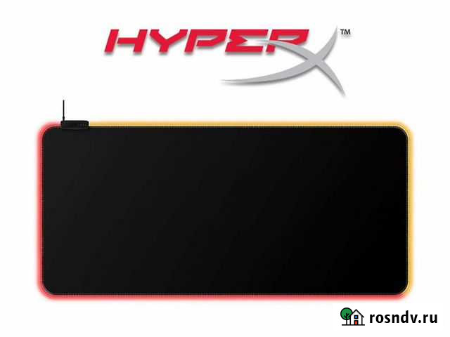Большой игровой коврик HyperX с подсветкой Москва - изображение 1
