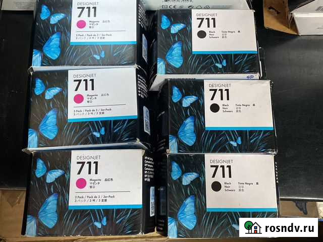 Картридж Hp 711 DesignJet T120 T520 T525 T530 Уфа - изображение 1