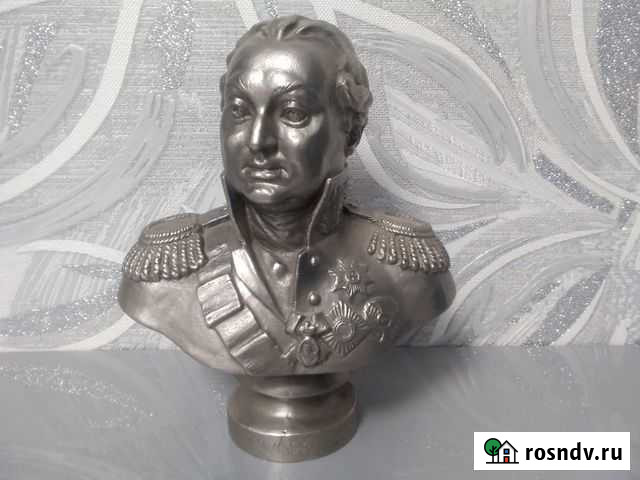 Бюст Кутузов СССР силумин Ижевск - изображение 1