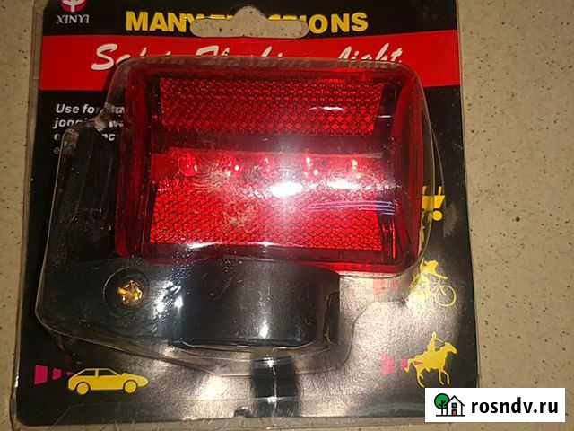 Велофонарь задний с катафотом Краснодар - изображение 1