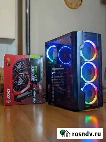 Игровой Компьютер на i5 с видюхой GTX 1060, RGB Москва - изображение 1