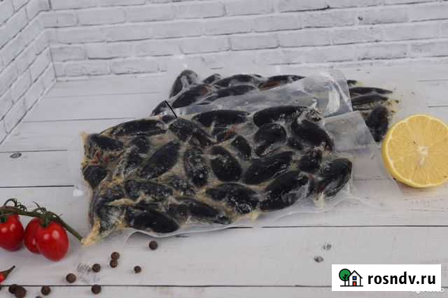 Мидии целые в раковине 40/60, в/м, в соусах Москва - изображение 1