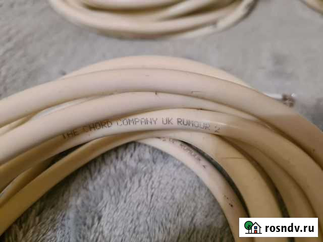Акустический кабель The chord company uk rudmour 2 Санкт-Петербург - изображение 1