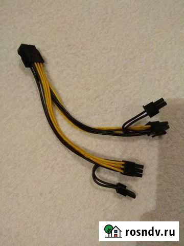 Разветвитель - переходник 8pin на 2х (6+2) pin Казань - изображение 1
