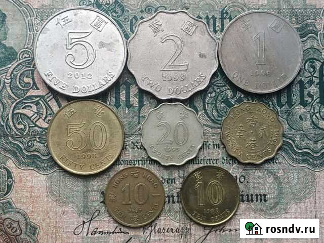 Гонконг. 8 шт Коломна - изображение 1