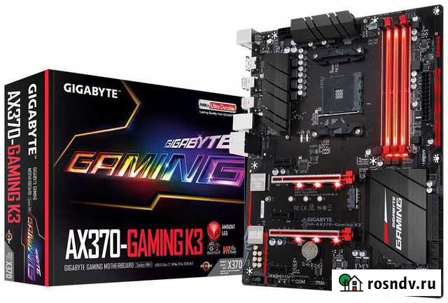 Материнская плата Gigabyte GA-AX370-Gaming K3 Омск - изображение 1