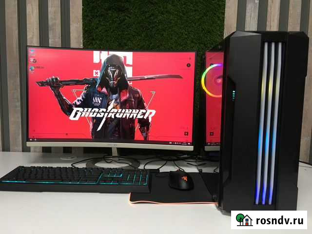 Хит Ryzen 5 1600/8gb DDR4/SSD240+1tbHDD/GT1030-2gb Воронеж - изображение 1