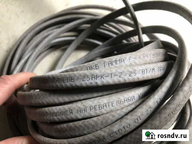 Саморегулирущийся греющий кабель 25нрк-Т-2 Магнитогорск - изображение 1