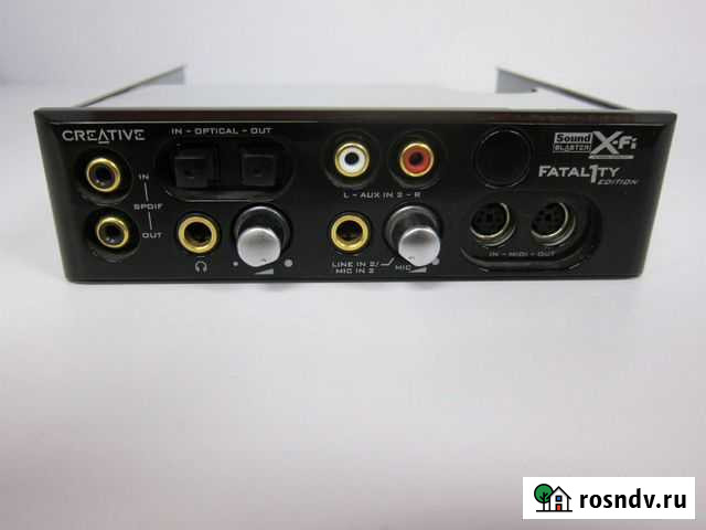 Creative x fi fatality edition Санкт-Петербург - изображение 1