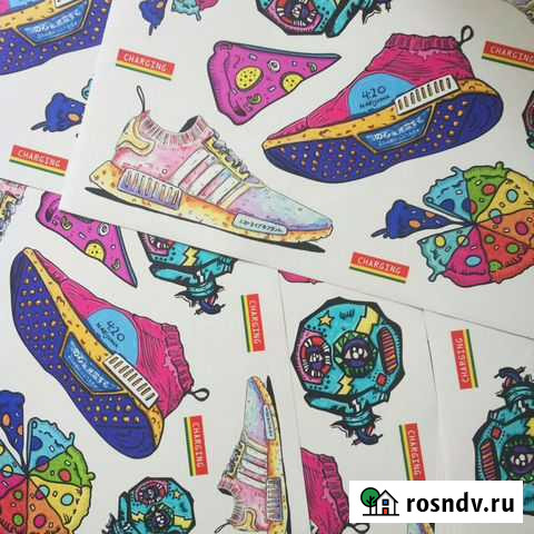 Печать этикеток, стикеров, наклеек Санкт-Петербург - изображение 1