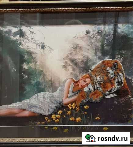 Картина тигр и девушка Чехов - изображение 1