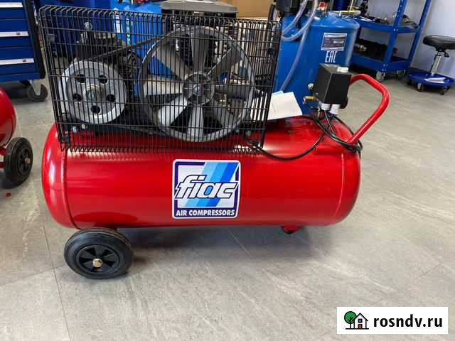 Компрессор поршневой Fiac, 100 литров Уфа - изображение 1