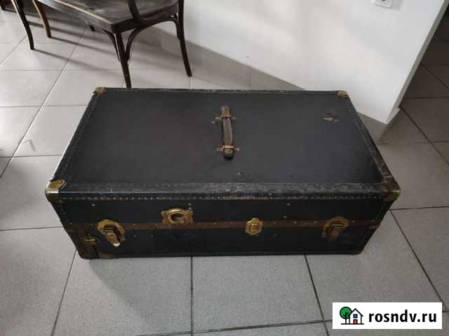 Старинный чемодан сундук огромный Новосибирск - изображение 1