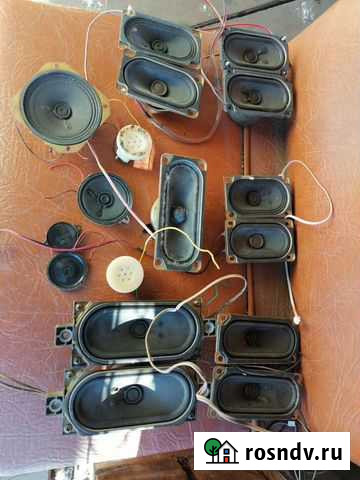 Динамики разные, парами и одиночные. Цена за пару Омск - изображение 1