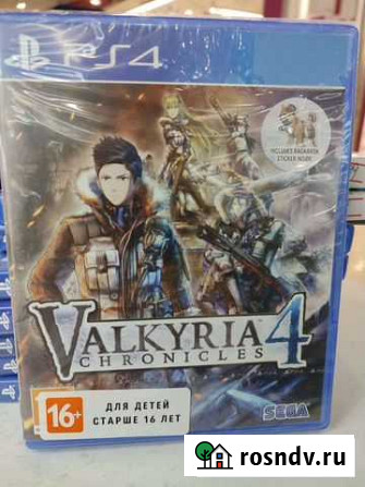 Valkyria chronicles 4 ps4 Хабаровск - изображение 1