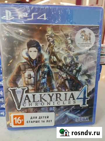 Valkyria chronicles 4 ps4 Хабаровск - изображение 1