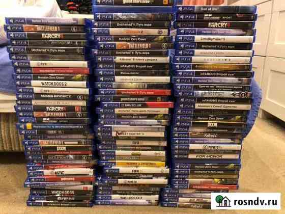 Диски для PlayStation 4 большой выбор Москва