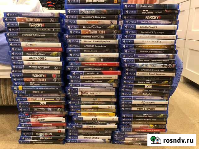 Диски для PlayStation 4 большой выбор Москва - изображение 1
