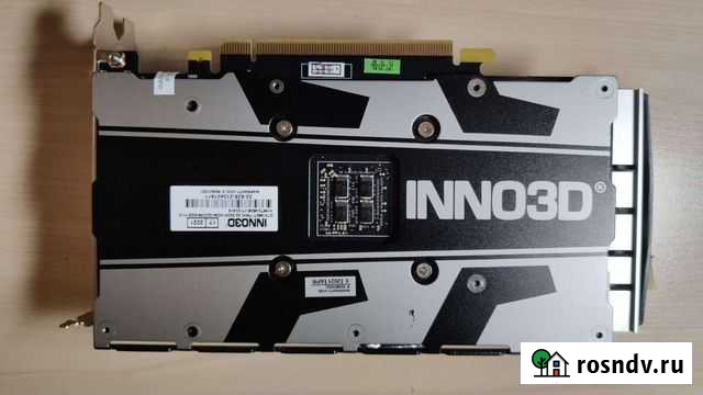 Видеокарта inno 3d 1660 ti Томск - изображение 1