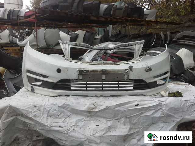 Бампер передний кио рио рестайлинг Самара - изображение 1