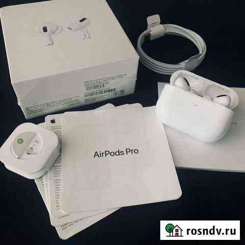 AirPods Pro с шумоподавлением + чехол в подарок Сарапул