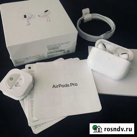 AirPods Pro с шумоподавлением + чехол в подарок Сарапул - изображение 1