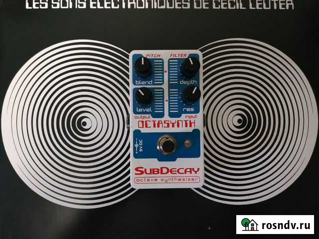 Subdecay Octasynth педаль эффектов Москва - изображение 1