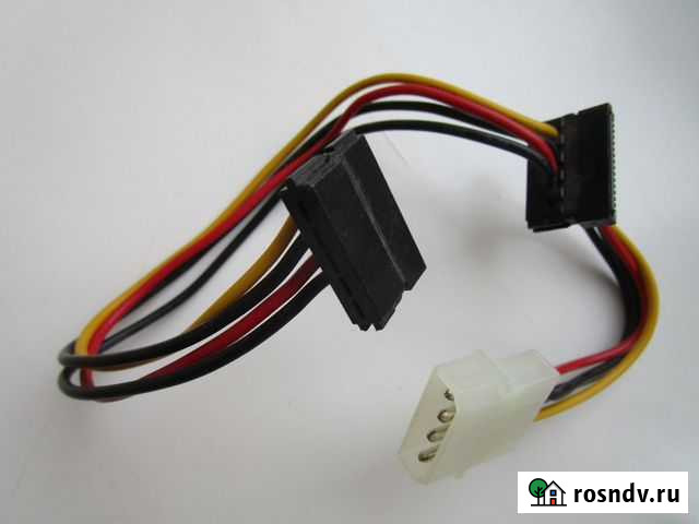 Кабель питания Molex 8980 - sata2 x, 0.18м Йошкар-Ола - изображение 1