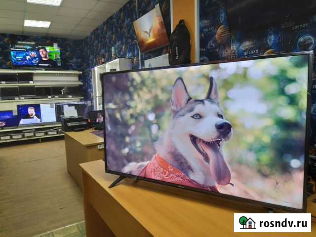 Доставка.Новый 2020 130 см UHD 4K 3840x2160 DVT T2 Новосибирск - изображение 1