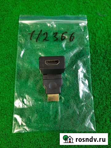 Переходник hdmi - hdmi со сменой положения 1/2366 Ярославль - изображение 1