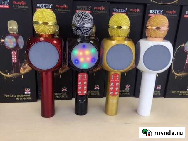 Караоке микрофон светящийся с минусовкой Улан-Удэ - изображение 1