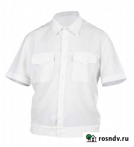 Рубашка белая короткий рукав полиция Коломна - изображение 1