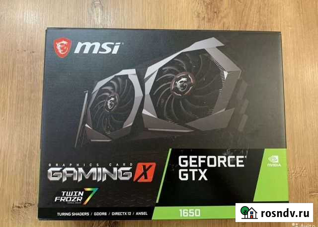 Видеокарта gtx 1650 gaming x 4gb gddr6 Альметьевск - изображение 1