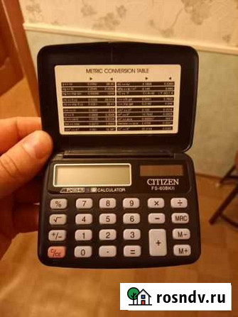 Калькулятор Citizen FS-60BKll Череповец - изображение 1