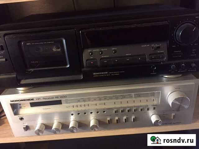 Кассетная дека Aiwa. Сквозной канал. В коллекцию Тамбов - изображение 1