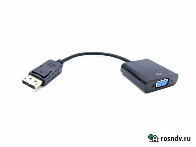 Переходник DisplayPort(M) - VGA(F), 0.2м Новосибирск - изображение 1
