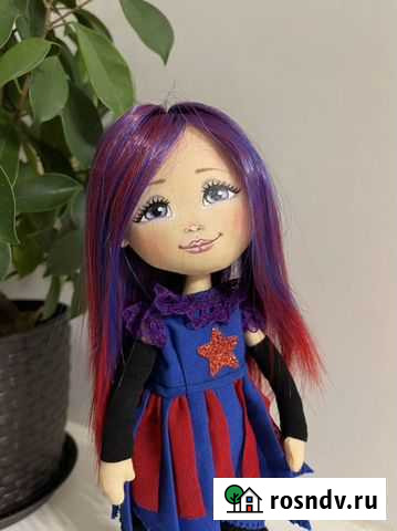 Интерьерные текстильные куклы ручной работы Москва - изображение 1